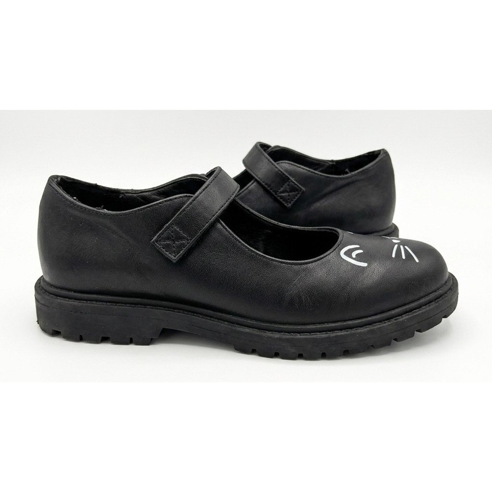 Hot Topic Mary Jane Cat Face Shoes, Black, Silver Buckle, 13220950, Size 9 - Picture 11 of 13